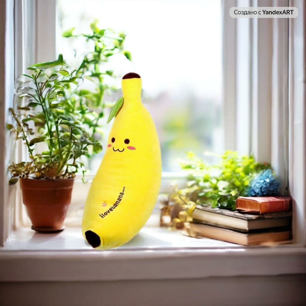 фото Мягкая игрушка «Банан», 33 см, микс