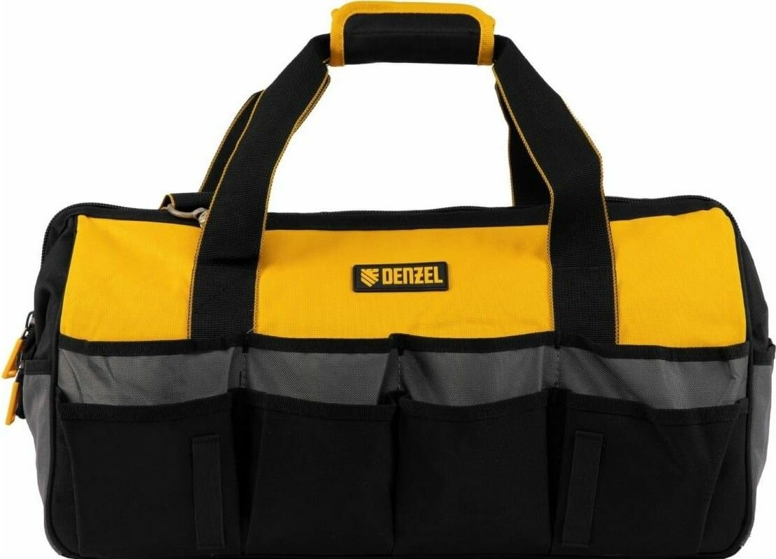 фото Сумка для инструмента, 500х245х300 мм, 20 карман, съемный органайз. Denzel