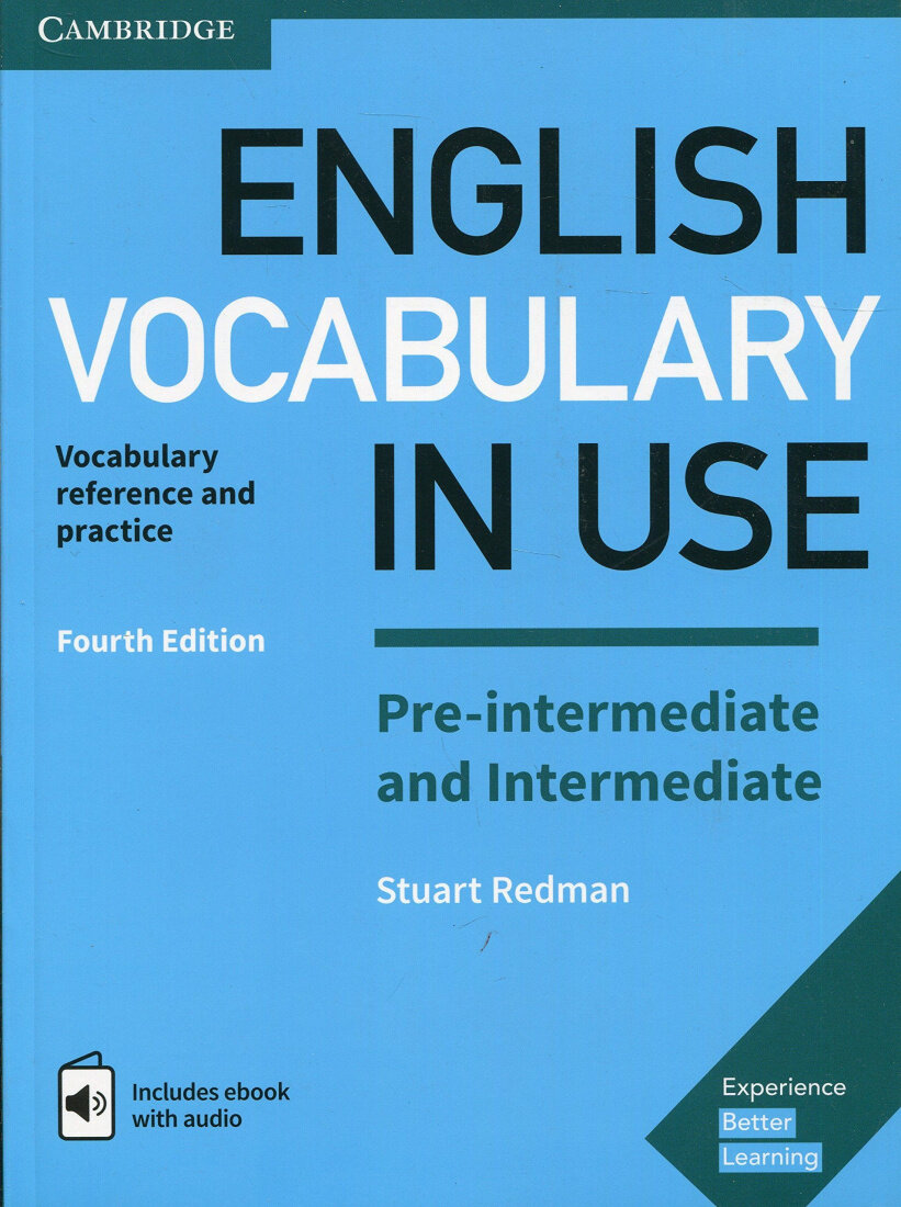 English Vocabulary in Use Pre-Intermediate and Intermediate 4 Ed with answers and Enhanced ebook