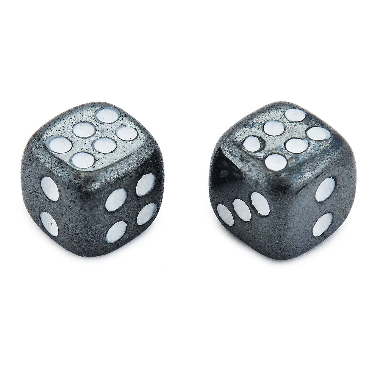 Кости игральные "Гамма" камень, серый, 15 мм (2 шт.), StartTime