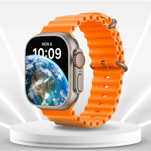 Смарт-часы X8 Ultra plus iOS Android оранжевые 299000₽