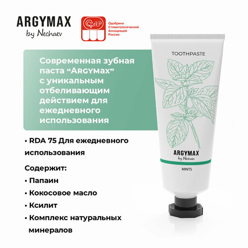 ARGYMAX by Nechaev Зубная паста отбеливающая