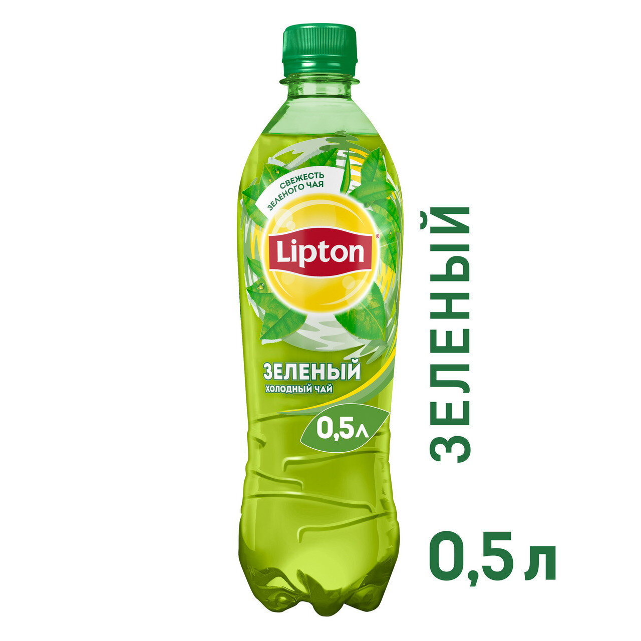 Холодный чай Lipton зеленый негазированный, 500мл, 10 шт