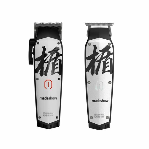 Набор Madeshow машинка для стрижки M10 и триммер для бороды M11
