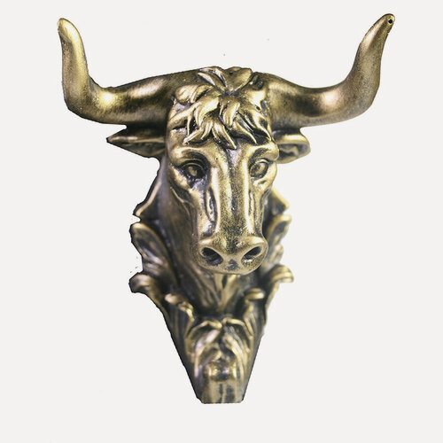 Изображение товара Декоративный крючок Бык (цвет бронза) 7х10х12см KSMR-713775/I100