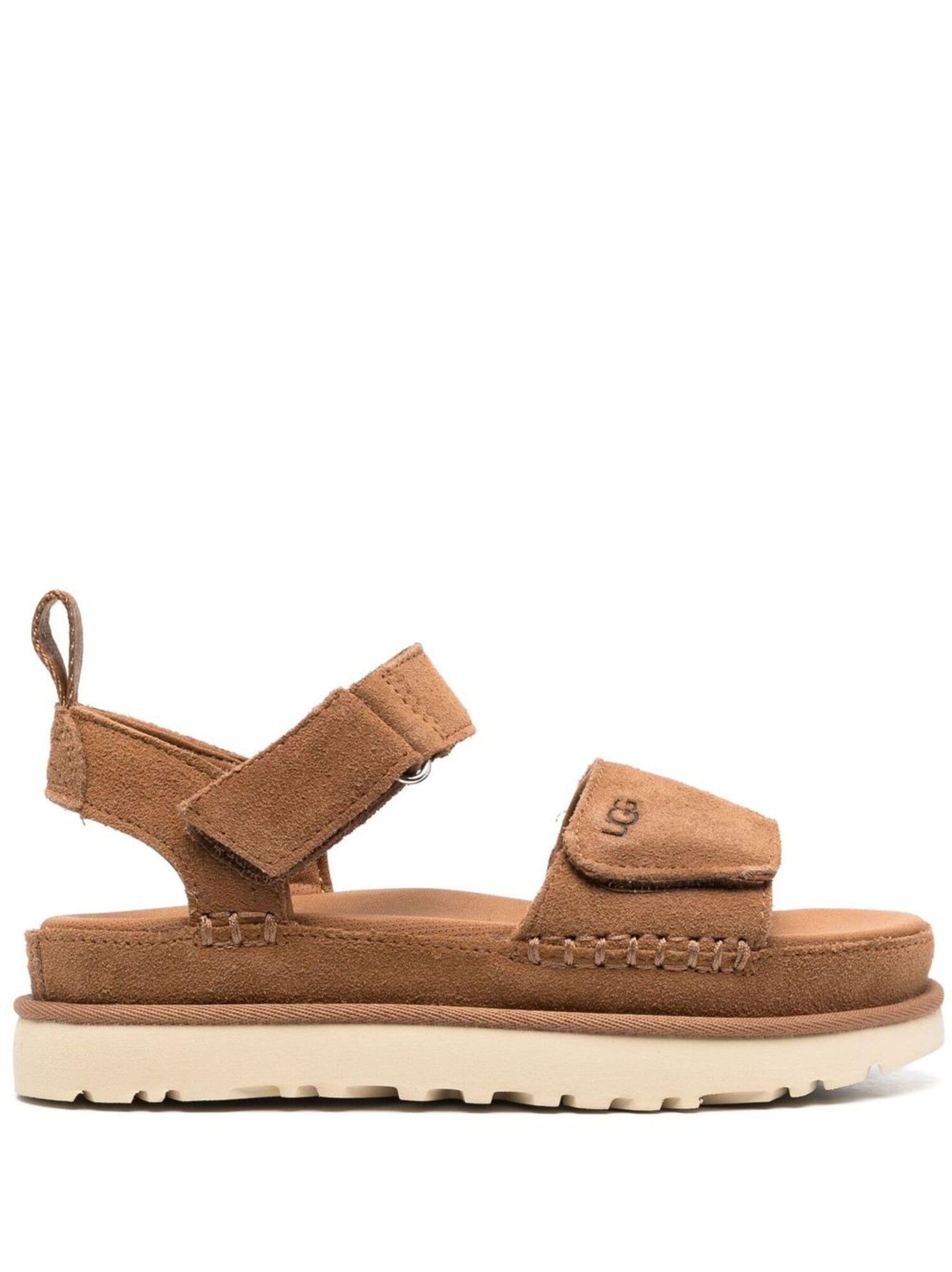 Сандалии UGG, размер 10 US, коричневый