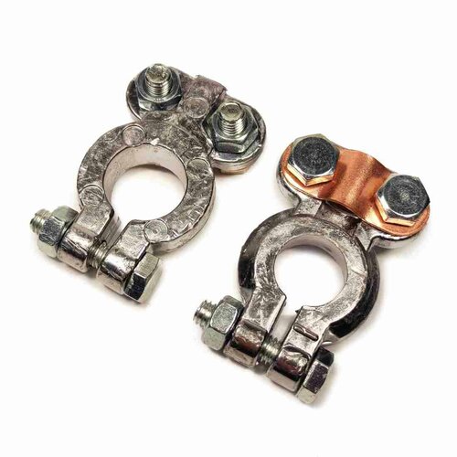 Клеммы АКБ свинец евро один зажим к-т 2шт belais 21770 300₽