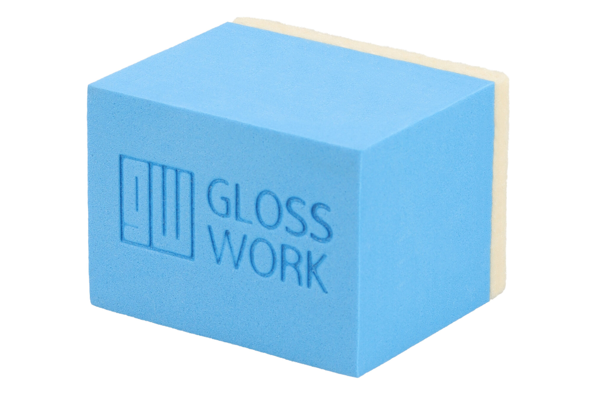 Аппликатор для чистки стекла и хрома Glosswork Glass Applicator, 6х5см