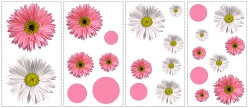 Наклейки RoomMates RMK1013SCS  4 листа 0 25х0 46 м 