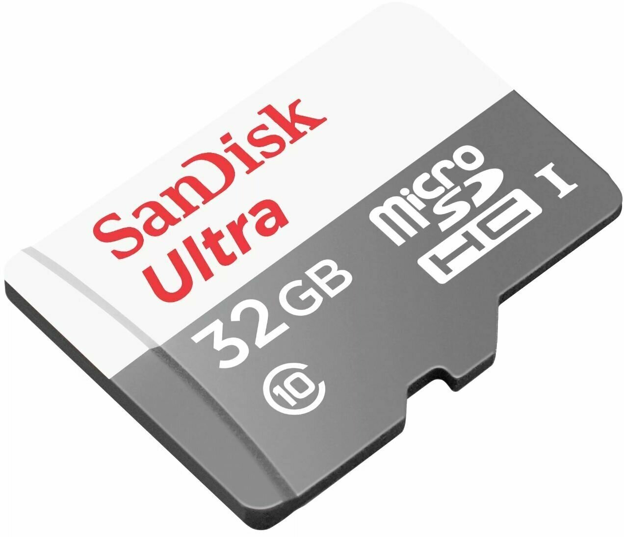 Карта памяти micro SDHC 32GB SanDisk Ultra R/W=100/10MB/s Cl.10 UHS-I (SDSQUNR-032G-GN3MN)