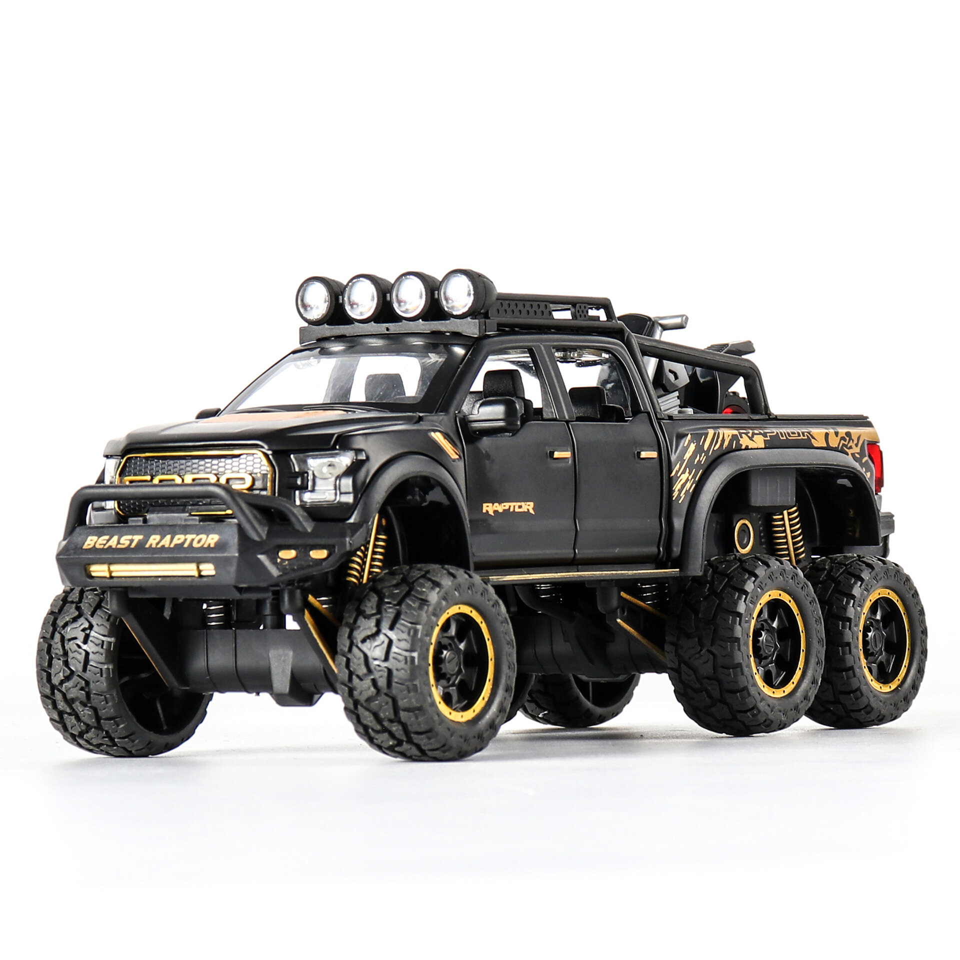 Машинка металлическая "Ford Raptor", пластик, металл, масштаб 1:24, 2 детали