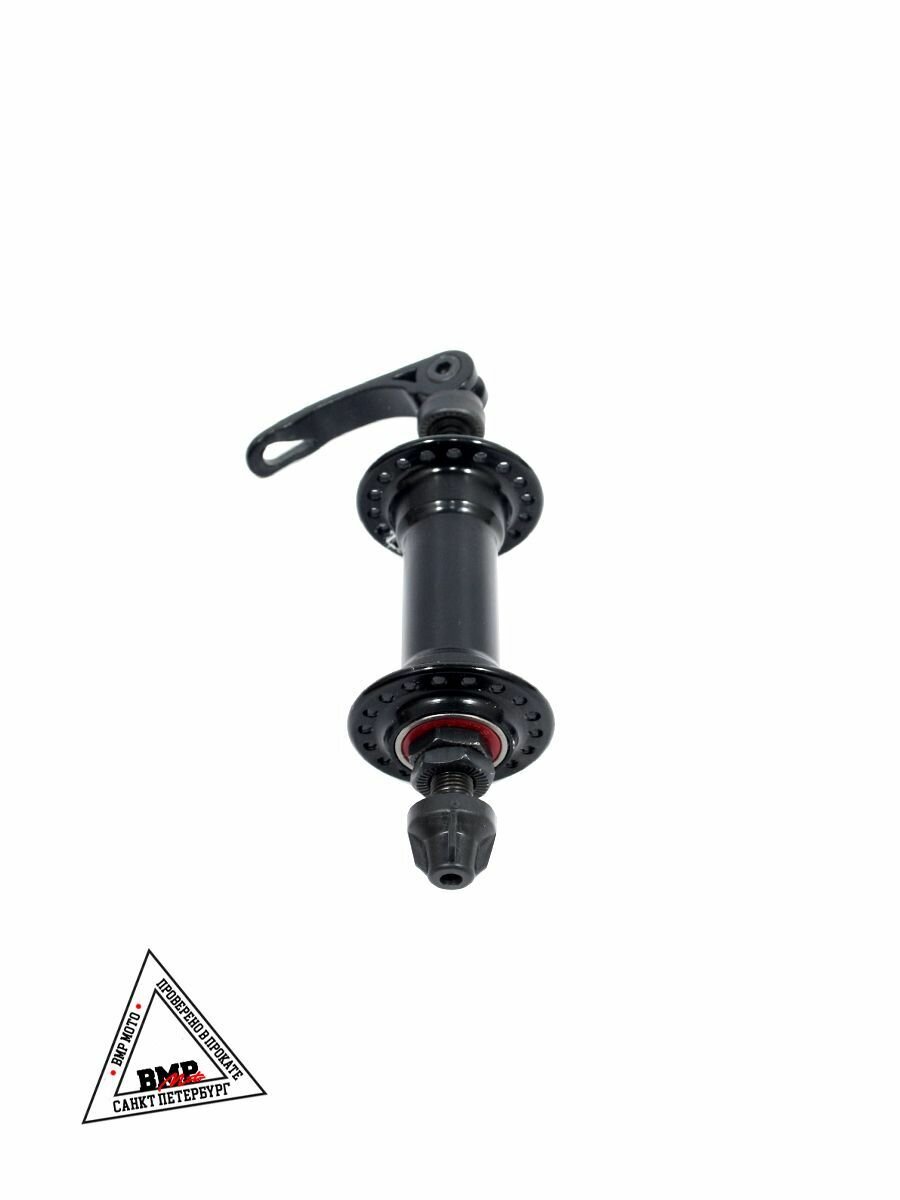 Втулка переднего колеса на велосипед 36 спиц 3/8" 108 мм A281F — фото 1