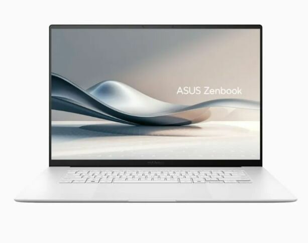 Ноутбук Asus Zenbook 14 Air, Intel Core Ultra 7 258V, Intel Arc Graphics, RAM 32 GB, SSD 1 TB, белый