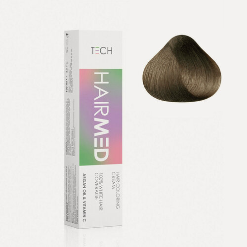 Изображение товара Перманентная крем-краска для волос Hairmed 7 Русый 100 мл