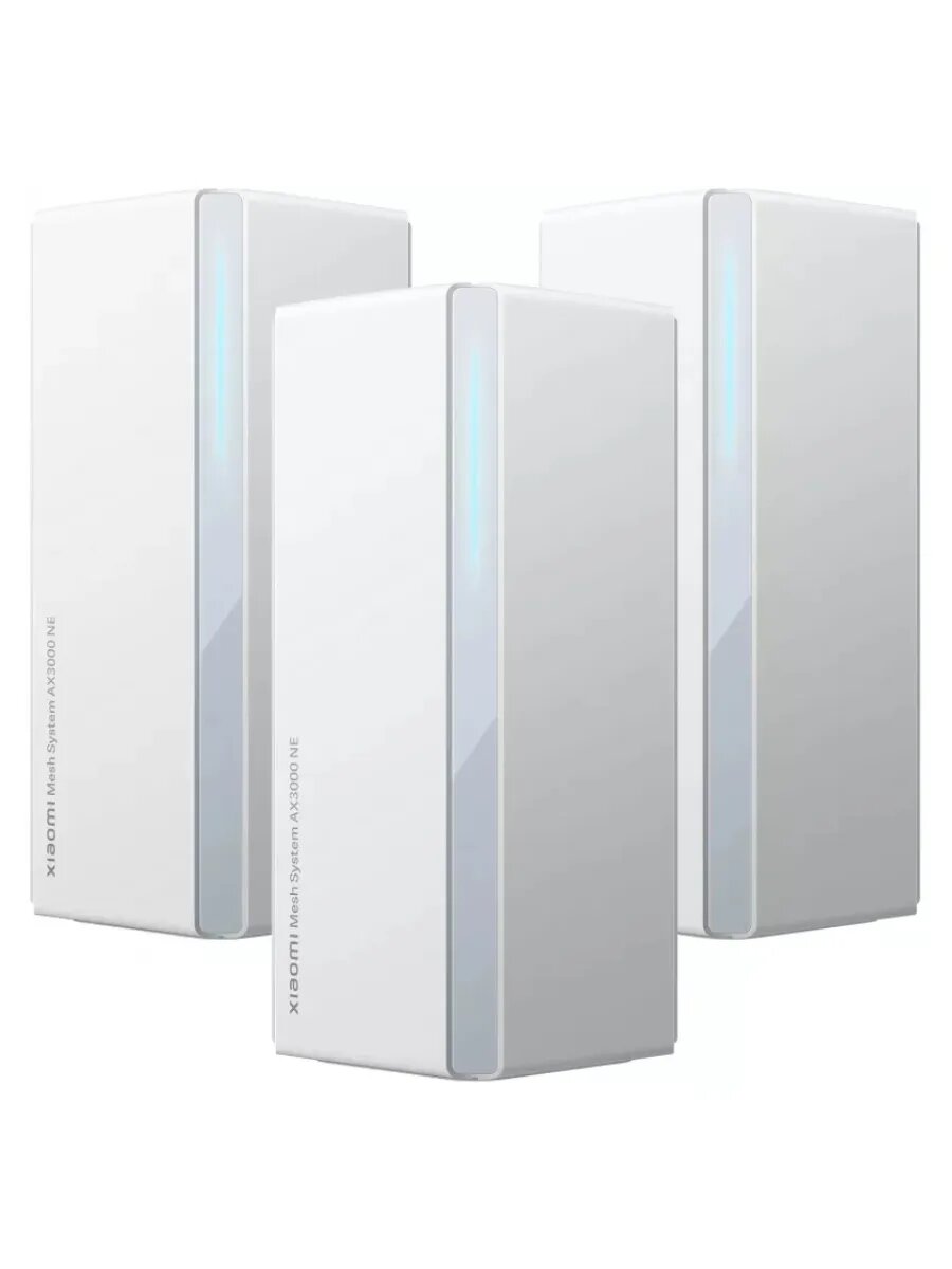 Беспроводной маршрутизатор Xiaomi Mesh System AX3000 NE(3 pack) RU, белый
