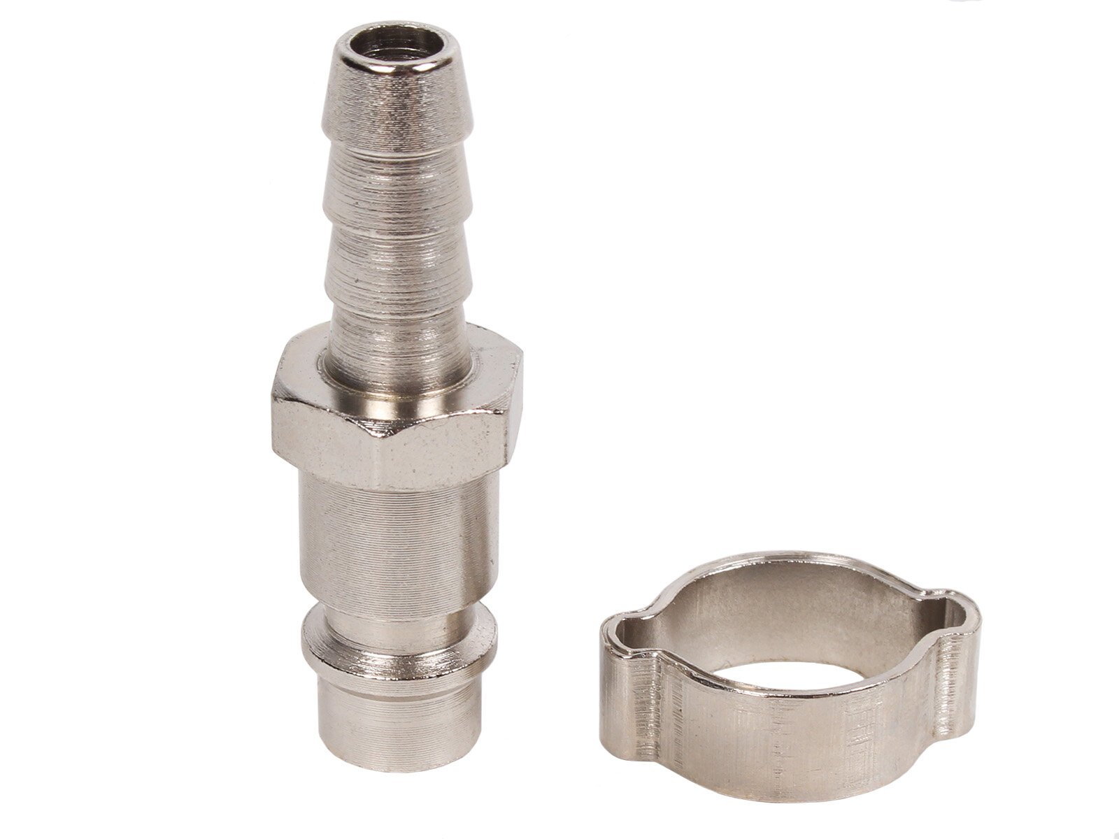 Переходник ELITECH рапид штуцер елочка 8мм кольцо 8х13мм