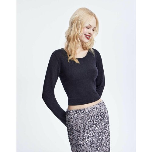 фото Джемпер gloria jeans gj black, размер xxs (36-38), , черный