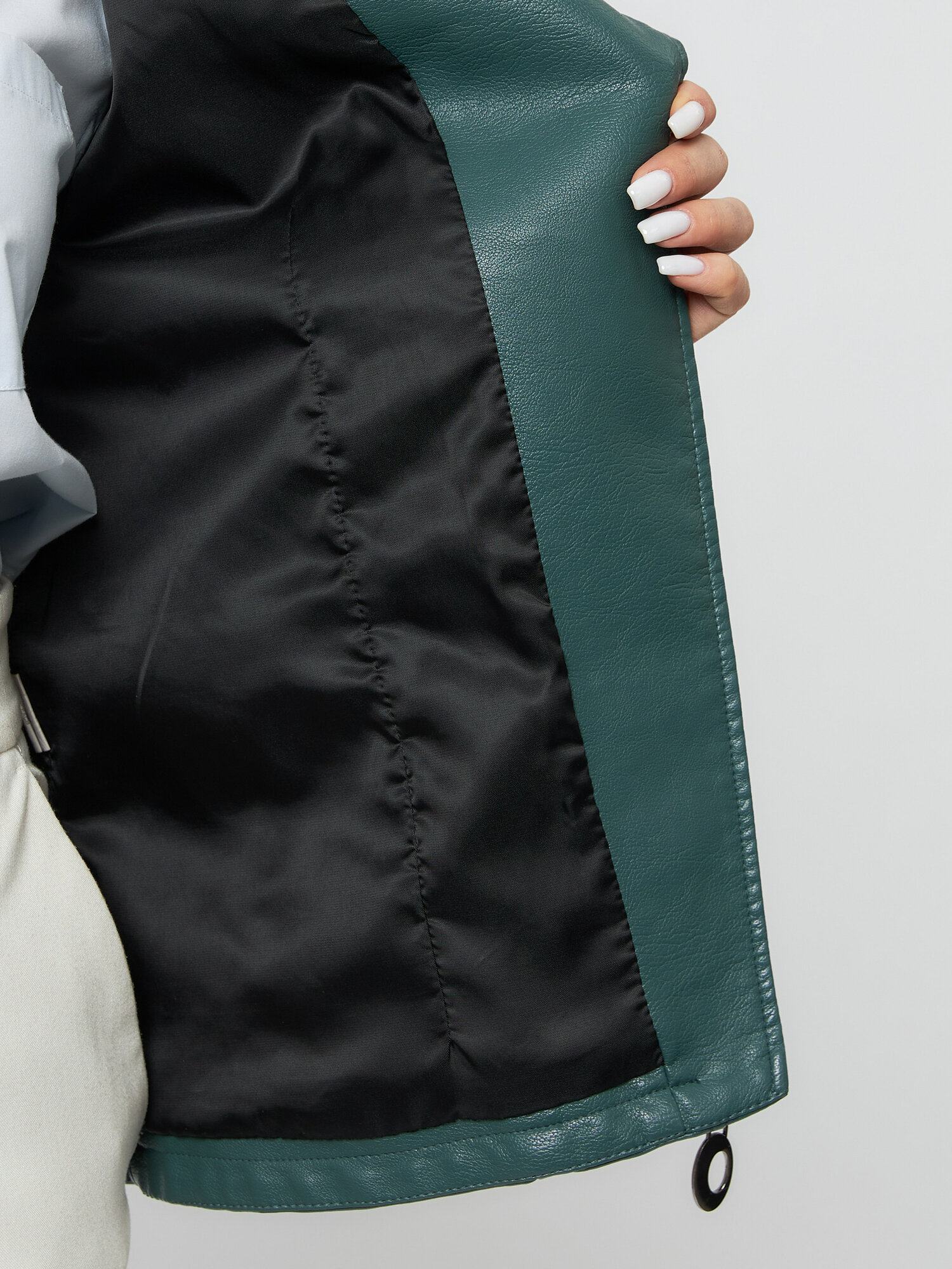 Куртка LINA REY, размер 48, зеленый, — фото 1