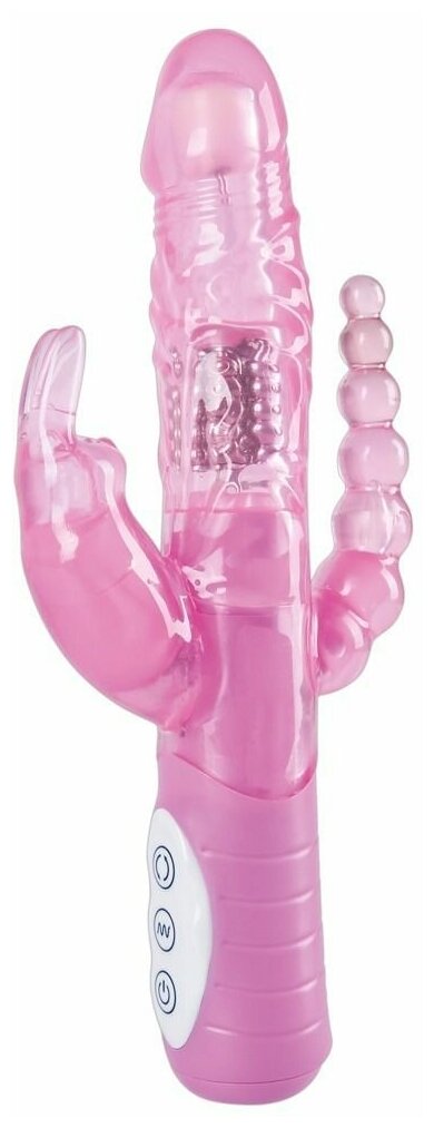 Со стимулятором клитора Orion Многофункциональный вибратор LUST - 22 см.