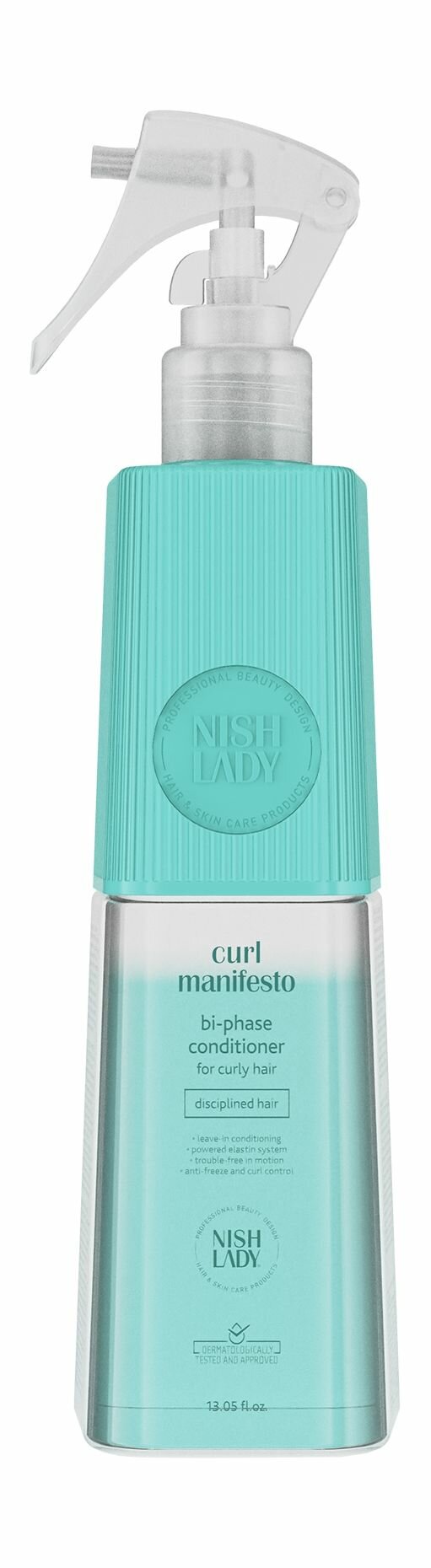NISHLADY Двухфазный кондиционер для вьющихся волос Curl Manifesto Bi-phase Conditoner, 386 мл