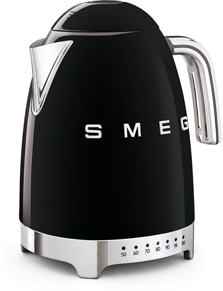 Чайник электрический Smeg KLF04 с регулировкой температуры, 1.7 л, белый — фото 1