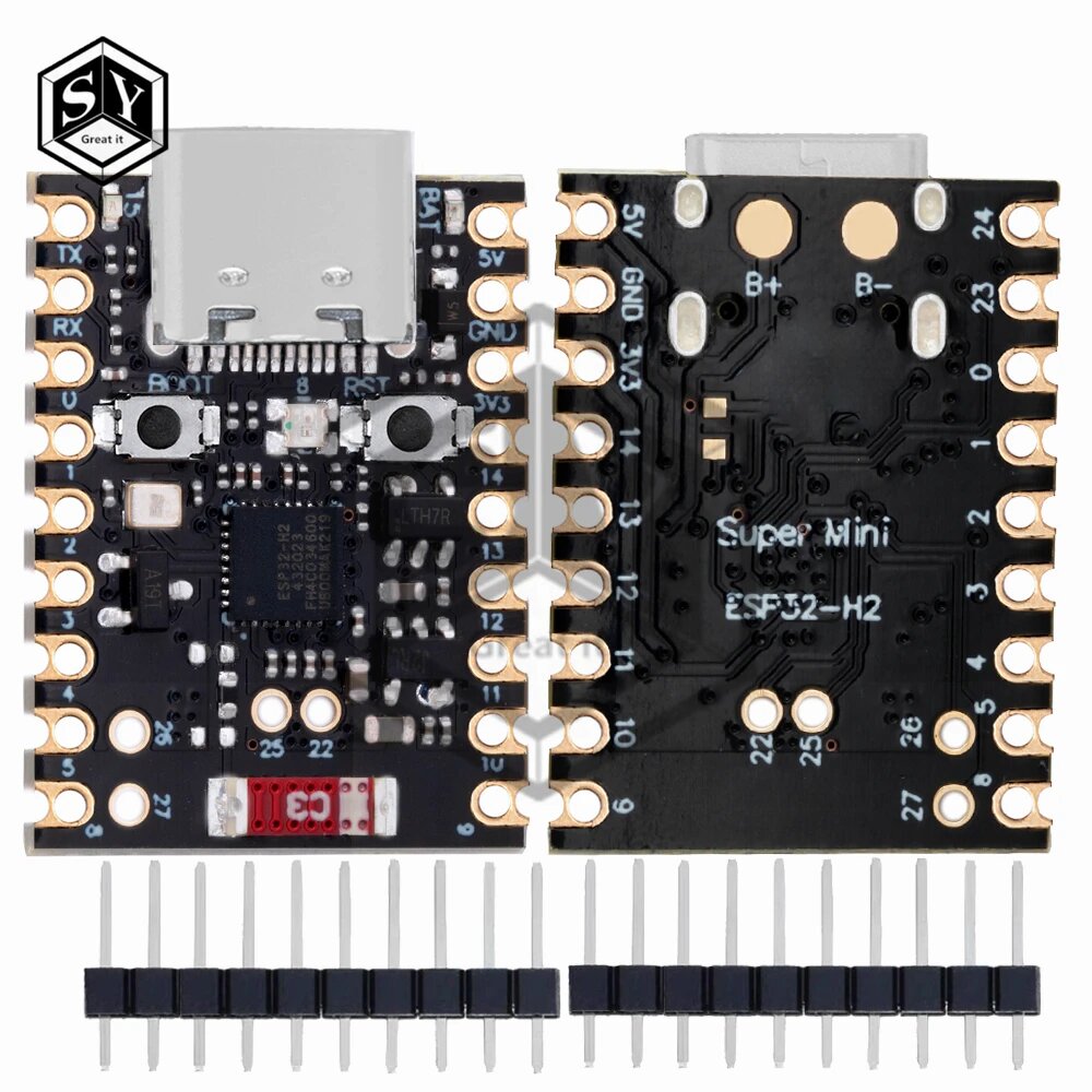 SuperMini ESP32-H2 микроконтроллер
