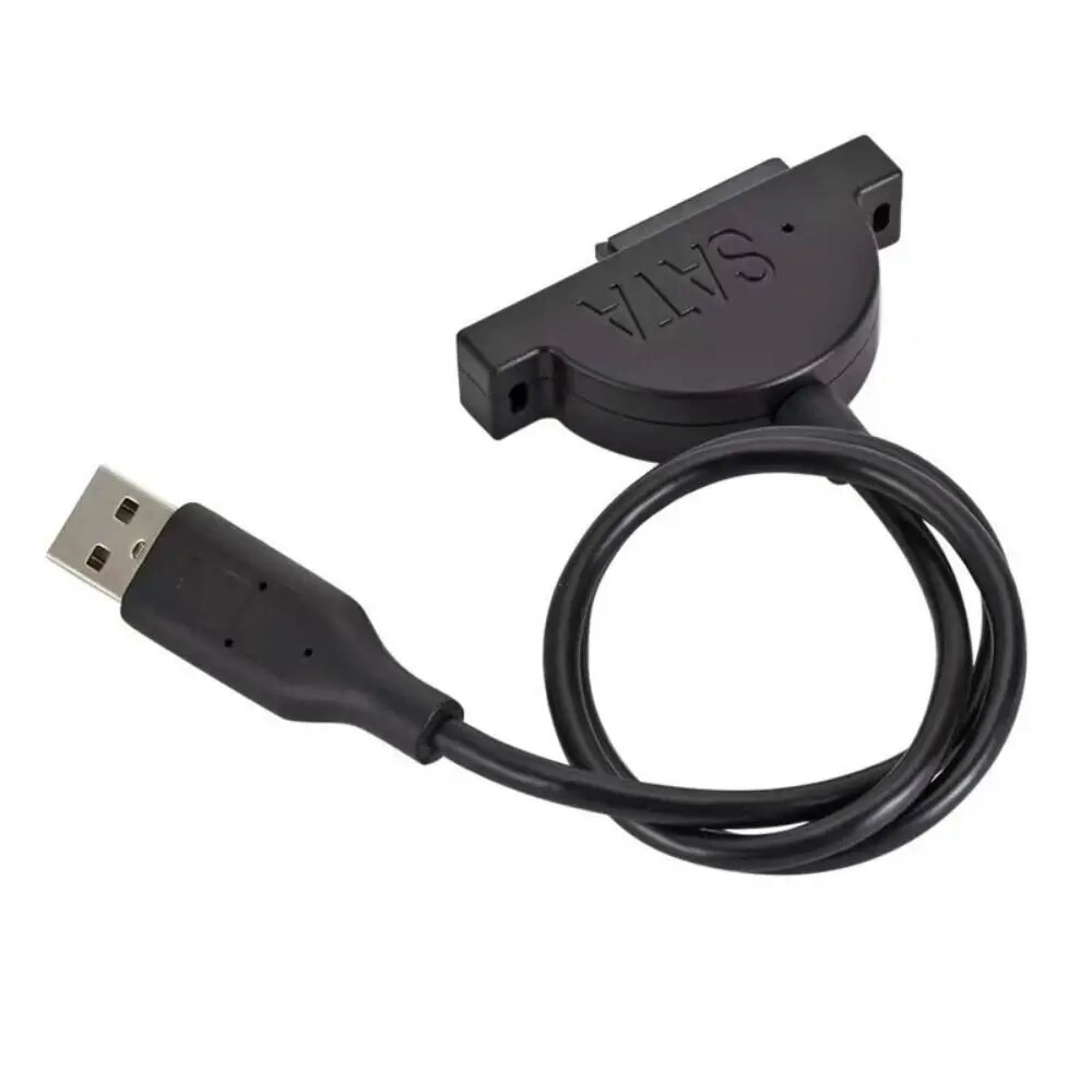 Кабель Mini Sata USB 2.0 для оптического привода, black