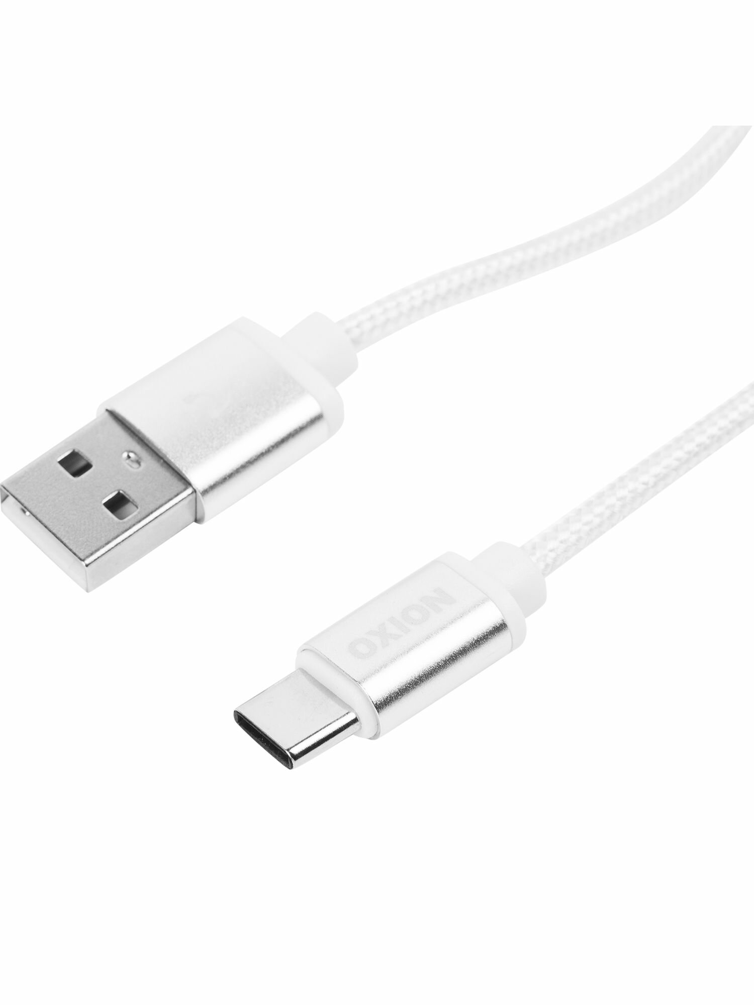 Кабель Oxion USB-Type-C 1.3 м 2 A цвет белый
