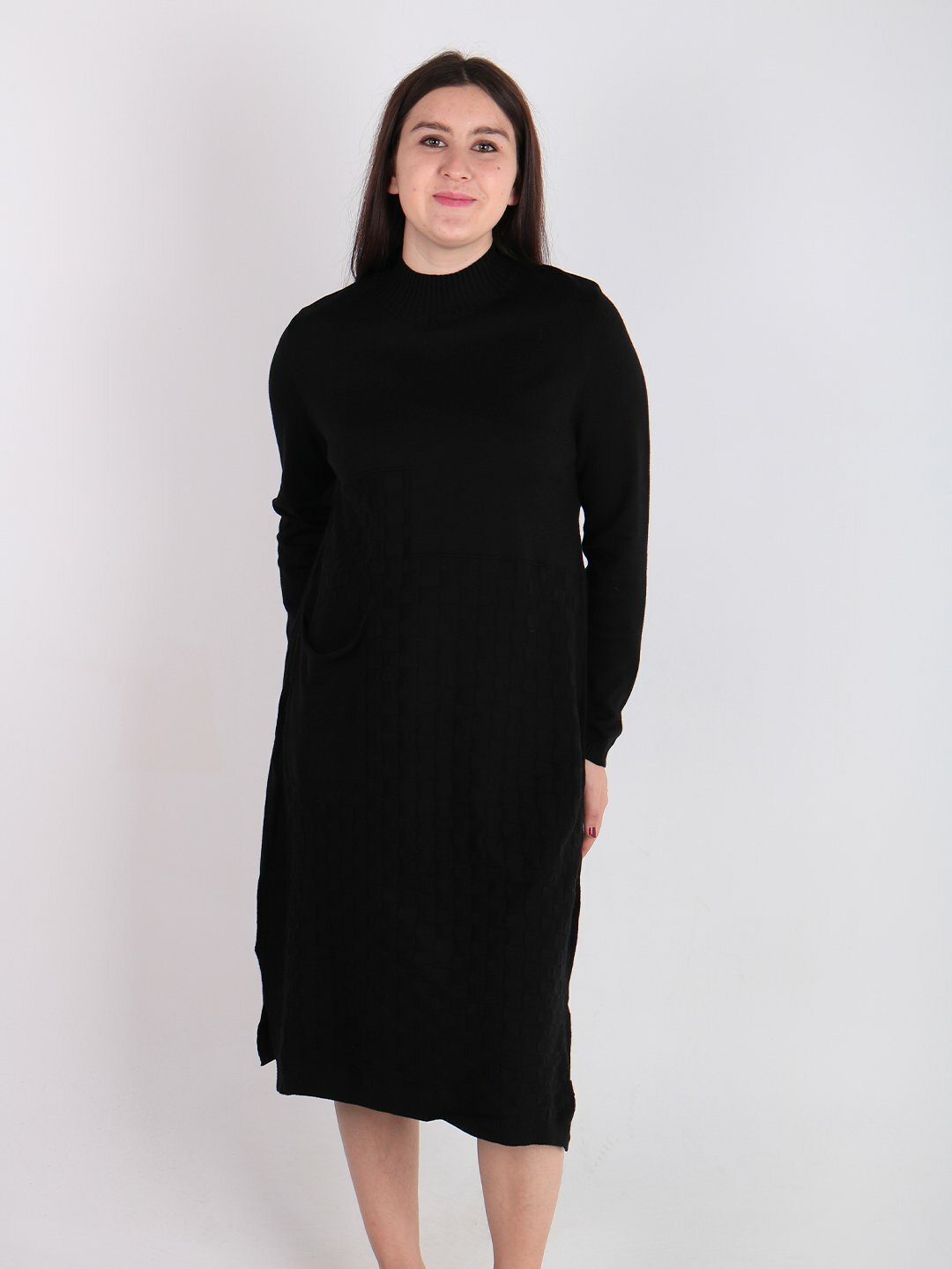 Туника , размер One Size, черный — фото 1