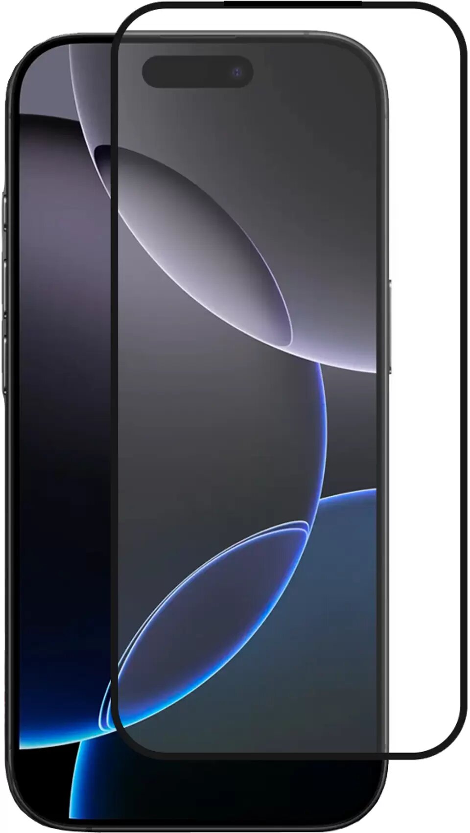 Защитное стекло Luxcase 2.5D FG для Apple iPhone 16 Pro 0,33 мм черный