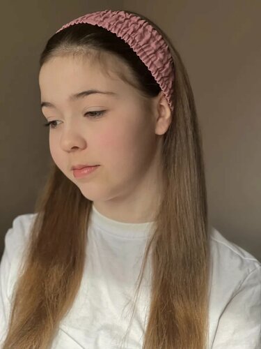 Изображение товара Повязка на голову женская летняя спортивная широкая