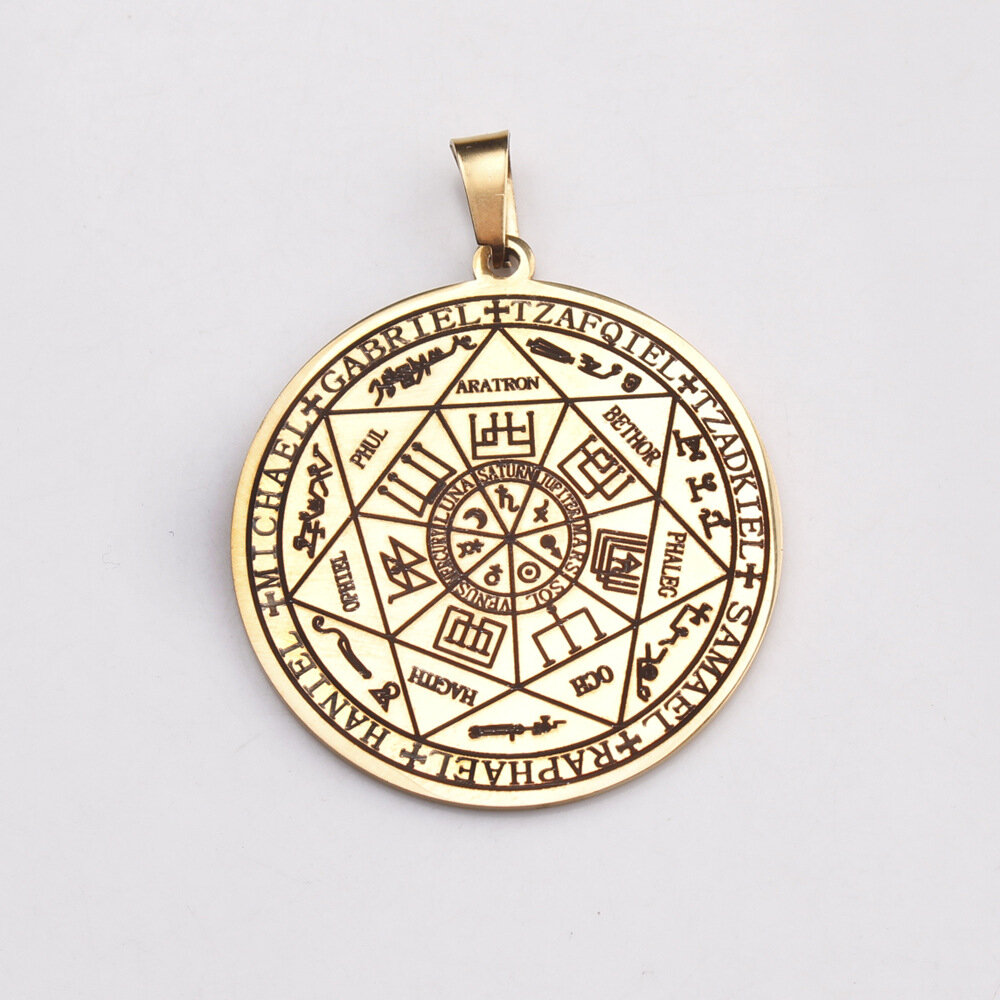 Славянский оберег, подвеска, золотой — фото 1