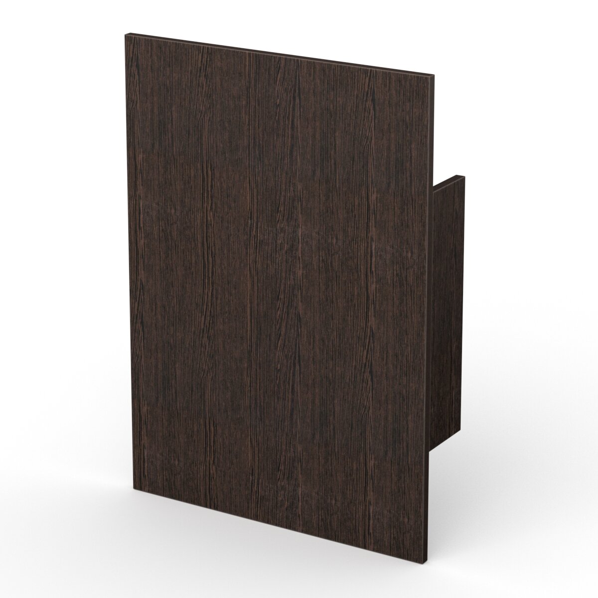 Заглушка фасада кассового стола "ривьера", Дуб Венге. Производитель товара - компания Westcom.