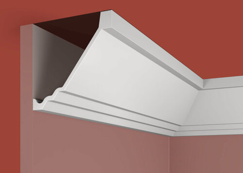 Изображение товара Карниз набор 5шт. 113х116х2000мм Экополимер потолочный плинтус KX054 Cosca