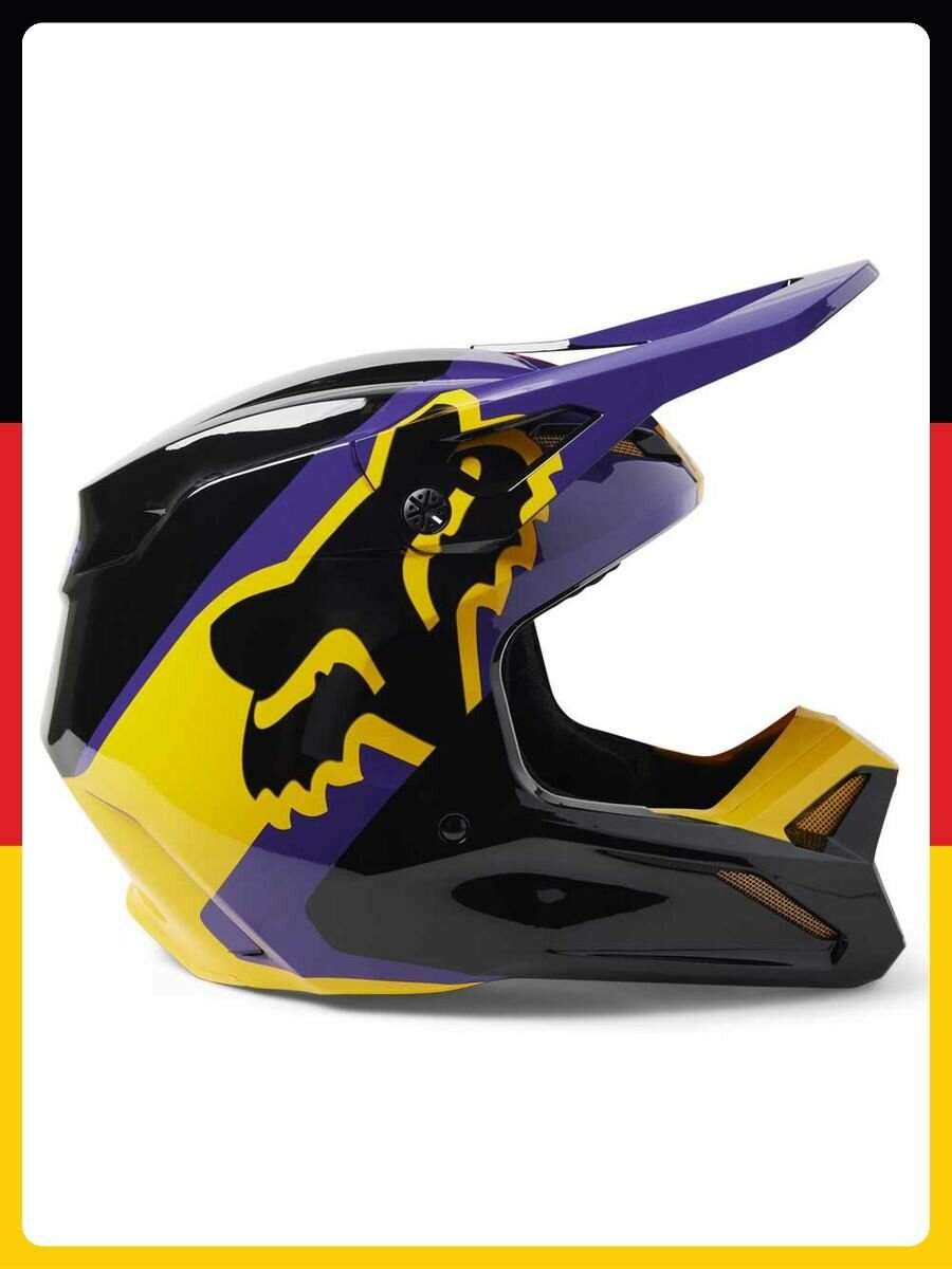 Мотошлем Кроссовый Fox Racing 30264-922-YS Mx V1