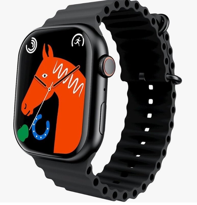 Смарт часы X9 Ultra black NFC звонки черный — фото 1