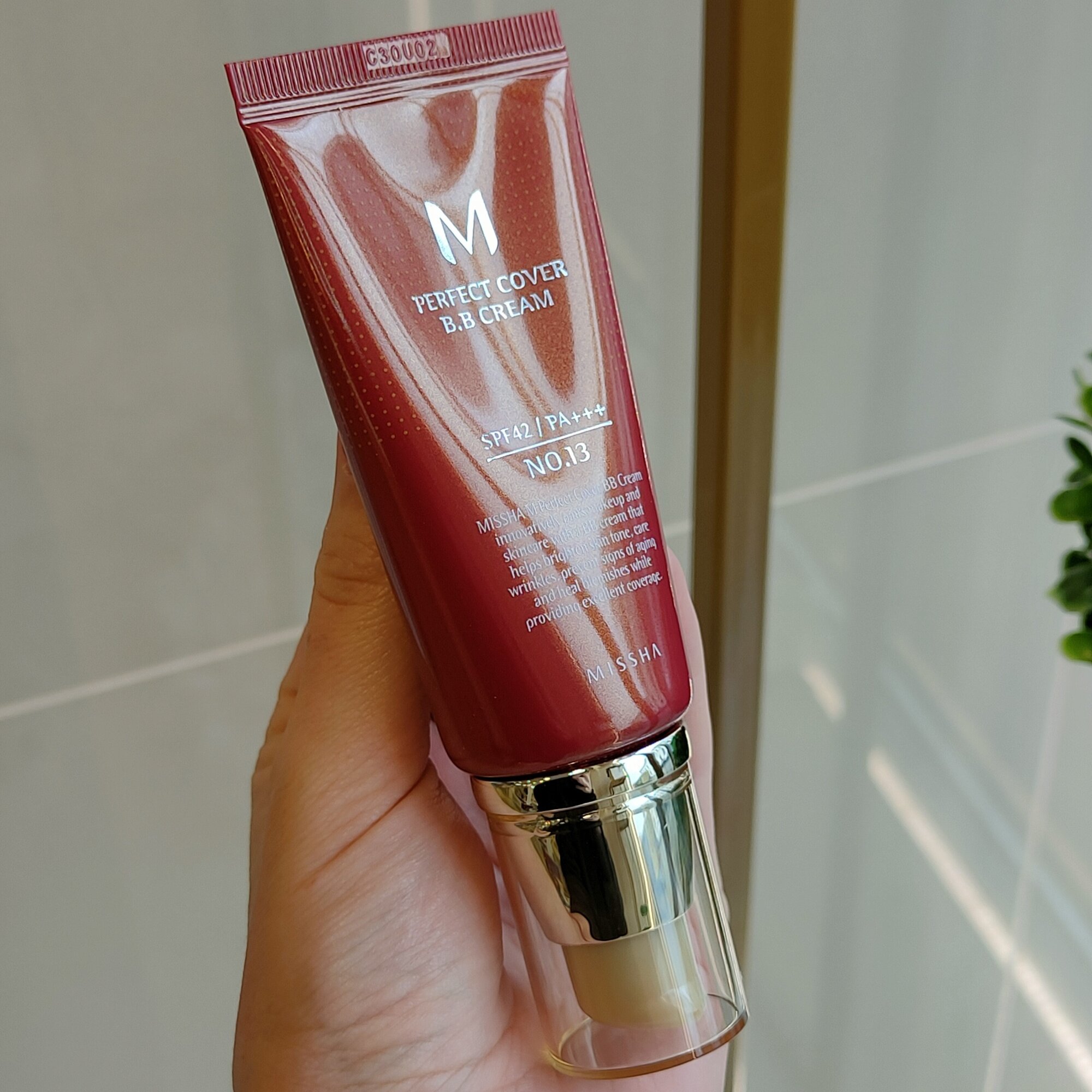 Missha ББ крем корейская косметика 50 ml M Perfect Cover BB Cream № 13