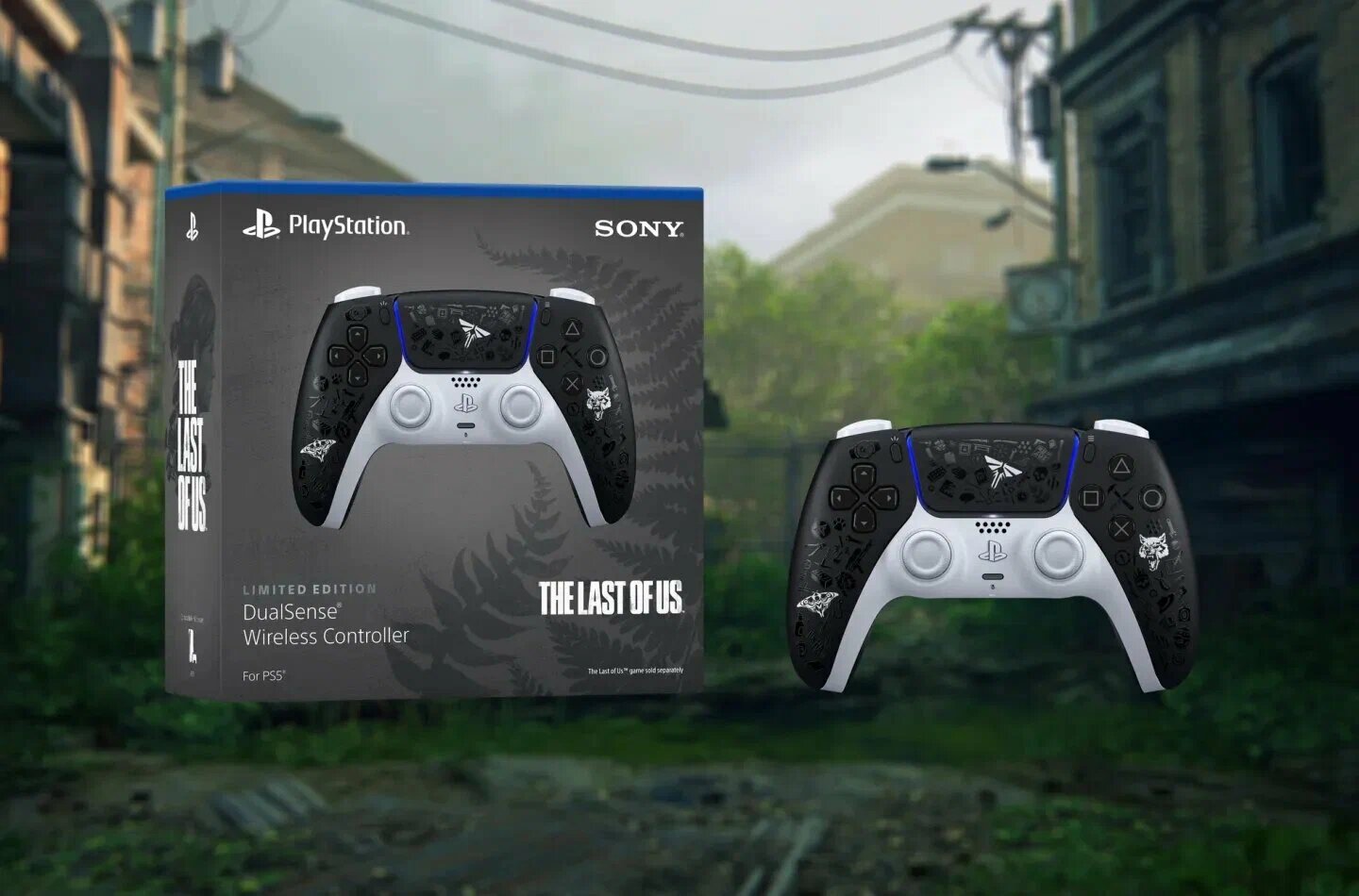 Геймпад Sony DualSense The Last of Us Limited Edition (PS5) Чёрный
