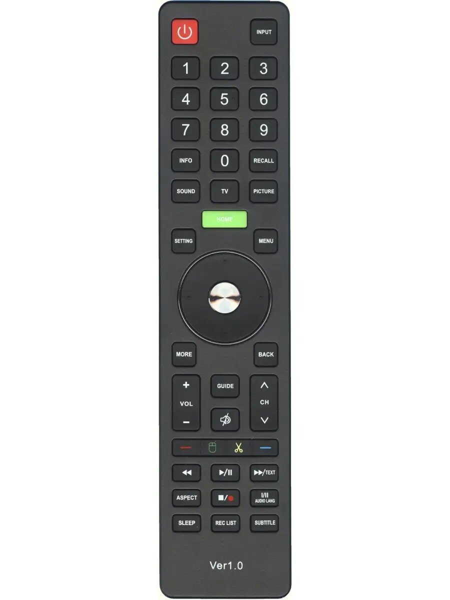 19255 Пульт Huayu VER1.0 для телевизоров DEXP
