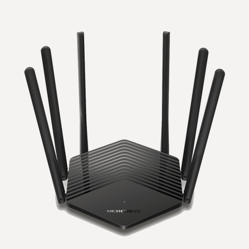 Изображение товара Mercusys MR50G Двухдиапазонный гигабитный Wi-Fi роутер AC1900, до 600 Мбит/с на 2,4 ГГц + до 1300 Мбит/с на 5 ГГц