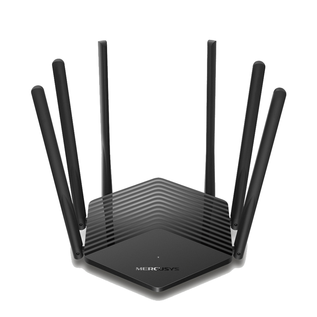 Wi-Fi роутер MERCUSYS MR50G, Wi-Fi 5, AC1900, 2.4/5ГГц, 2 LAN, черный
