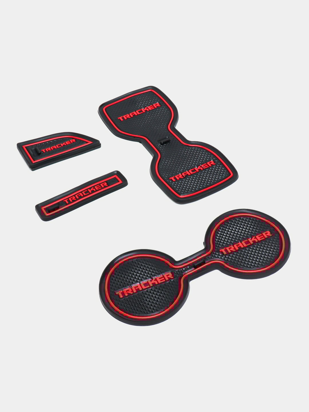 Коврики резинки, вставки на торпеду автомобиля Tracker 2 противоскользящие — фото 1