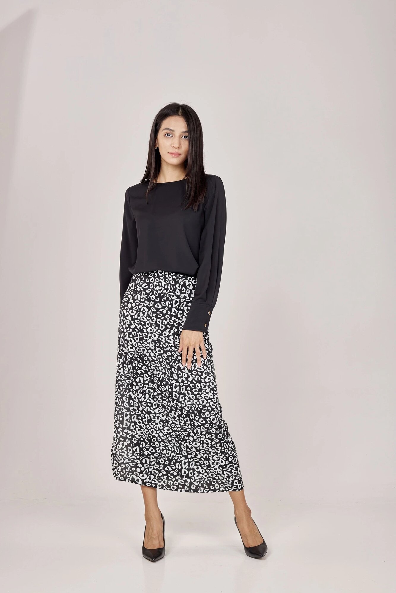 Юбка Selfie, размер M, леопардовый — фото 1