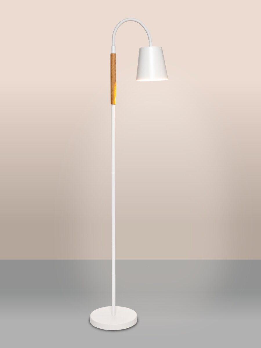 Напольные Лампы И Торшеры Xiaomi Торшер Lamplandia L1486 LUMBER WHITE, E27*1 макс 40Вт