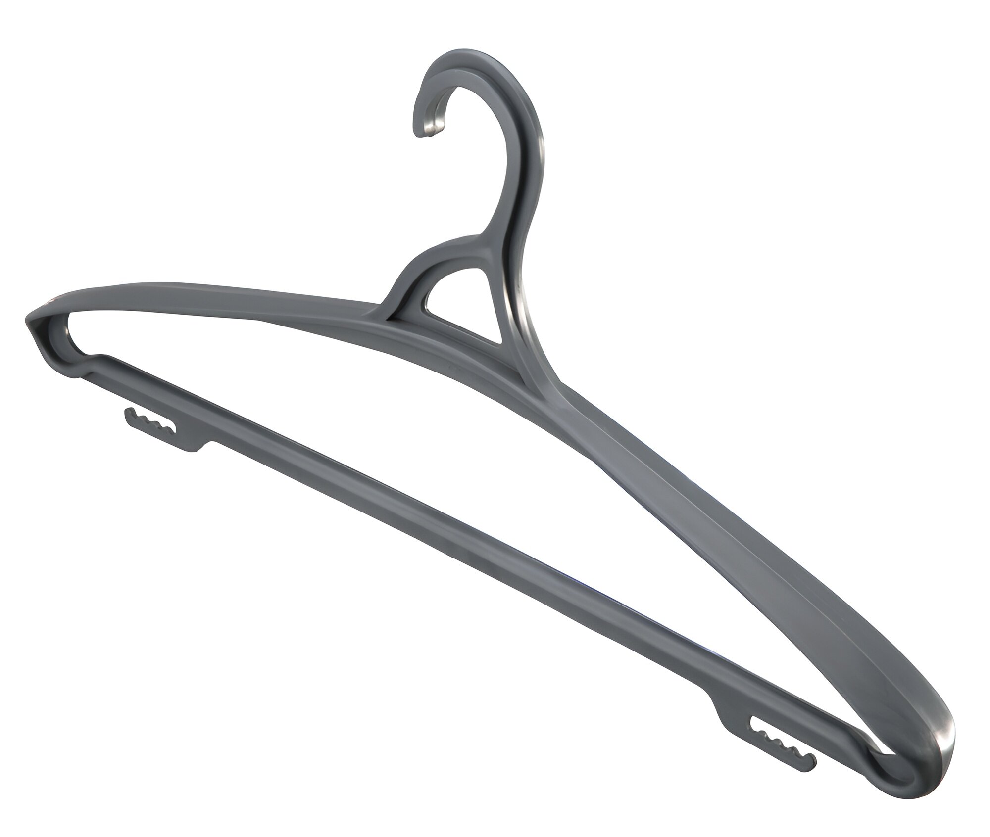 Вешалка для одежды  Бытпласт  на размер 52 54  пластик  цвет  черный