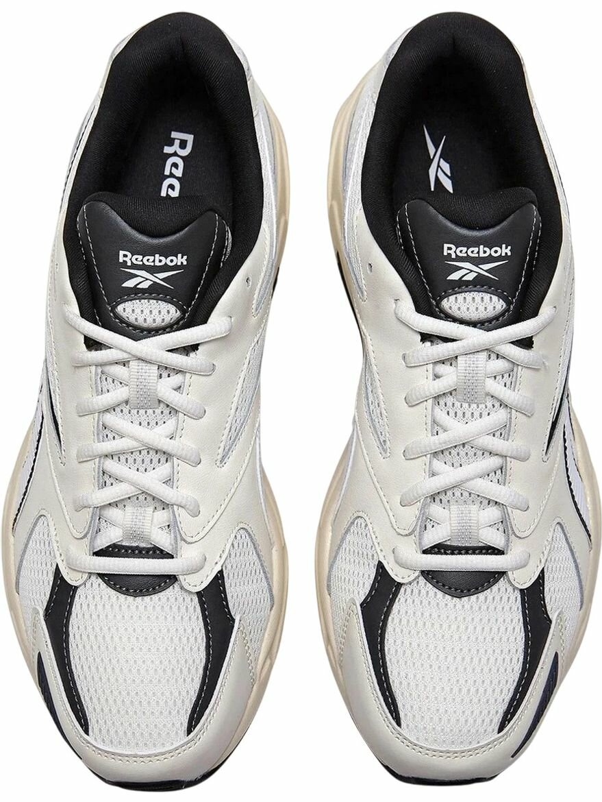 Кроссовки Reebok Road Prime, полнота F, размер 9,5 US, бежевый/черный — фото 1