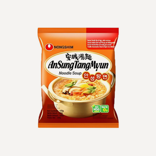 Изображение товара Лапша быстрого приготовления Nongshim AnSungTangMyun овощная 125 г, Южная Корея
