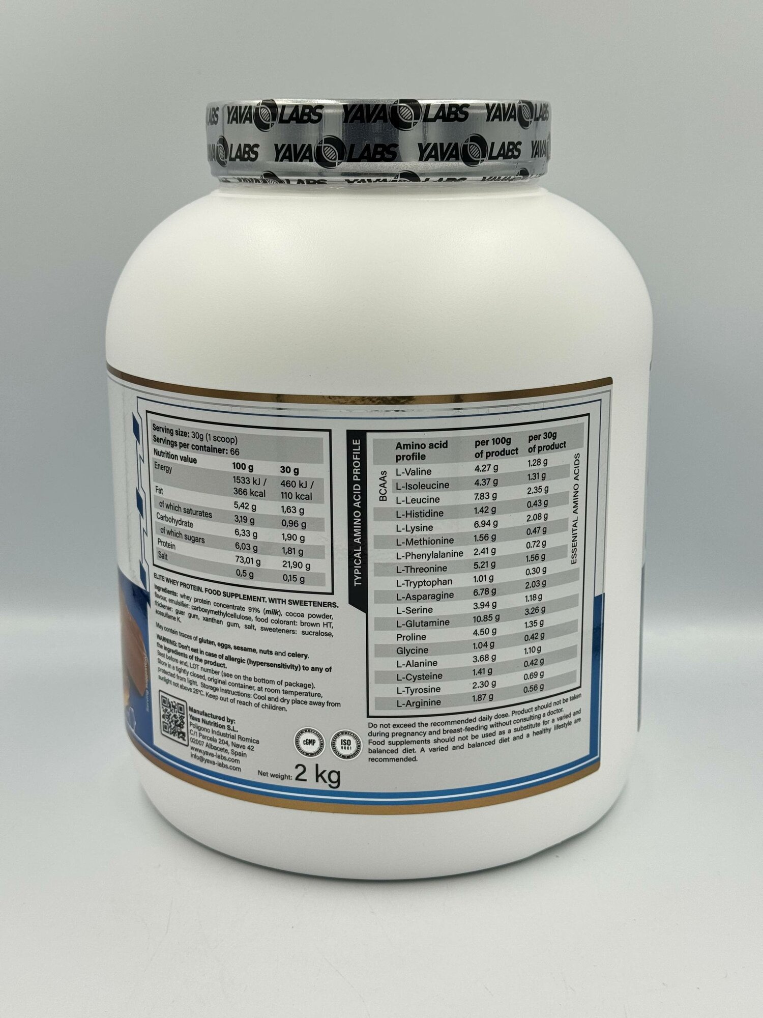 Yava Labs Whey 2kg choco caramel toffee протеин ява лабс шоколад ириска для мышц — фото 1