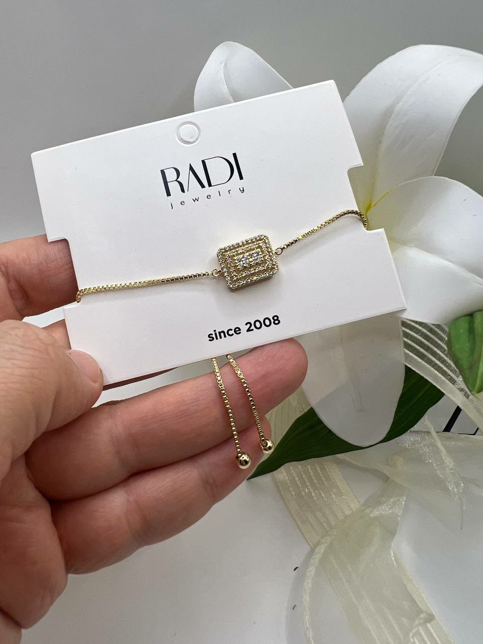 Браслет , золотистый — фото 1