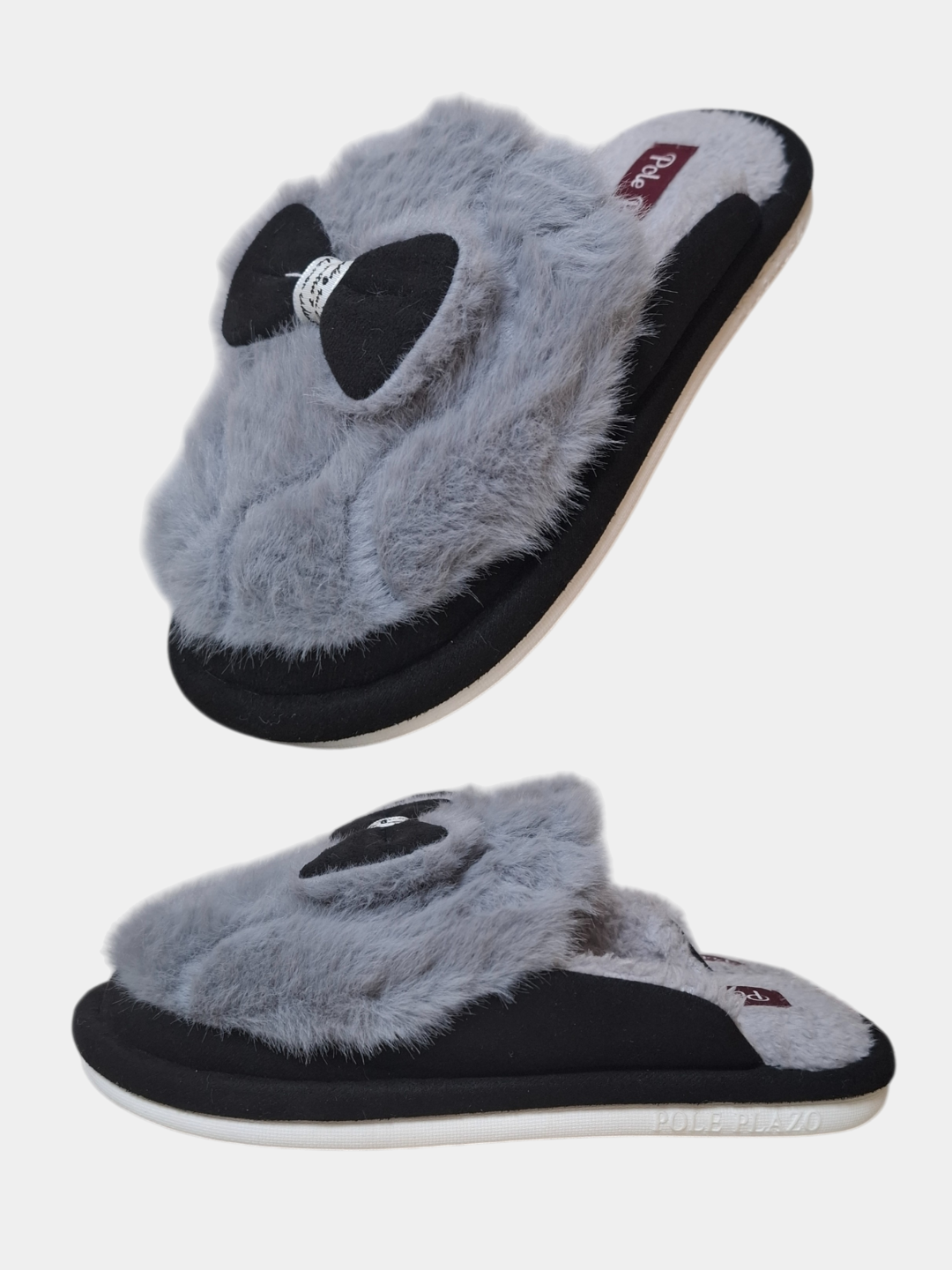 Тапочки, размер 36-37, серый